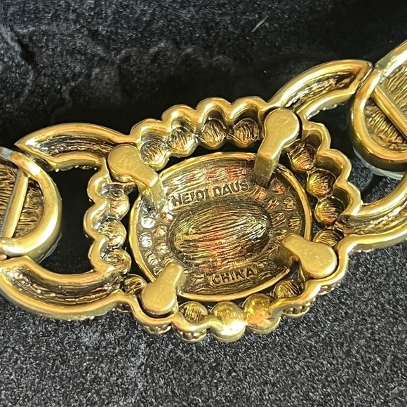 Vtg Heidi Daus "Collector's Edition" 2-in-1 convertible statement necklace NIB - Picture 4 of 6
